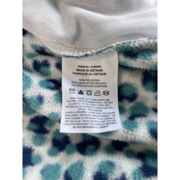 NIKE Men Club Fleece SZ M Soft Full Zip Jacket Mineral Teal Navy Animal Pockets - Picture 13 of 13